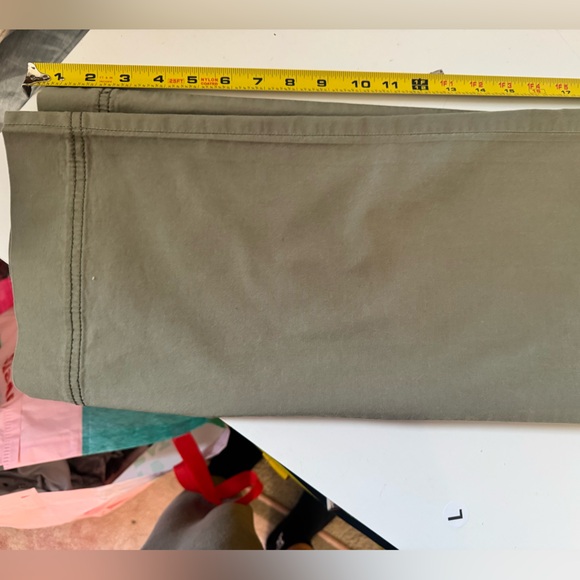 Tory Burch modern twill ankle straight leg cotton blend pants size XS - Picture 14 of 15